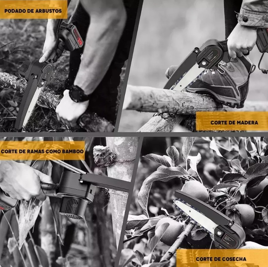 Miniatura 2 de Mini sierra portátil+2 Baterías